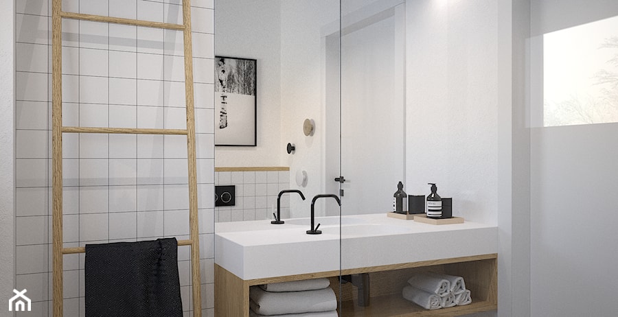 łazienka na parterze - zdjęcie od mootif_studio