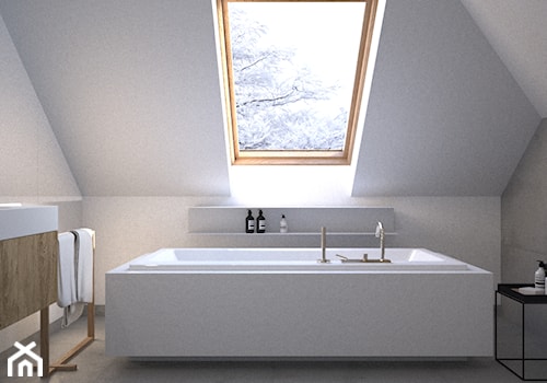 łazienka na piętrze - zdjęcie od mootif_studio
