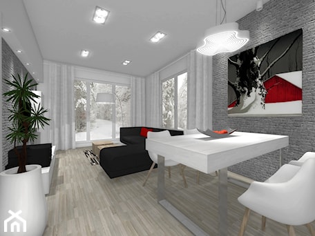 Aranżacje wnętrz - Salon: Apartament, Gen. Wł. Sikorskiego - Salon, styl nowoczesny - Cube. Przeglądaj, dodawaj i zapisuj najlepsze zdjęcia, pomysły i inspiracje designerskie. W bazie mamy już prawie milion fotografii!