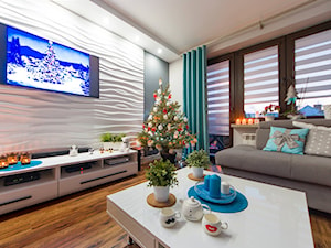 Mieszkanie Siedlce - Salon, styl nowoczesny - zdjęcie od zaneta-jastrzebska