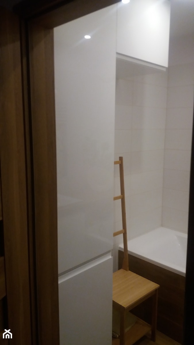 Łazienka - Mała bez okna z punktowym oświetleniem łazienka, styl tradycyjny - zdjęcie od Katarzyna W-L