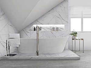 projekt łazienki - zdjęcie od Sylwia Bartkiewicz Pracownia architektury wnętrz