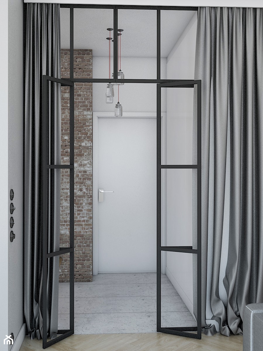 Studio na Paryskiej - Hol / przedpokój, styl industrialny - zdjęcie od KUKA Concept