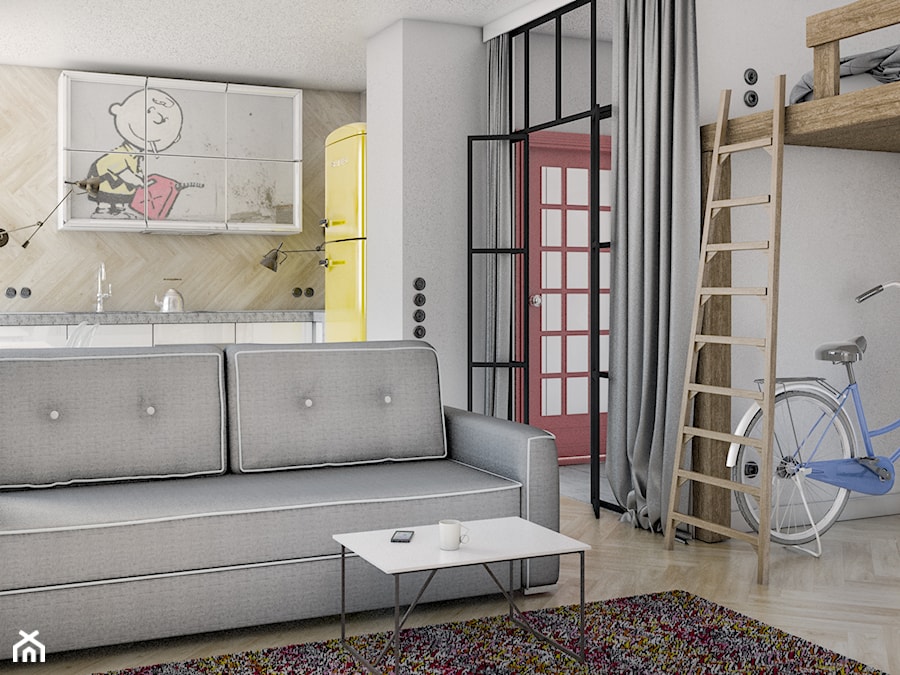 Studio na Paryskiej - Kuchnia, styl industrialny - zdjęcie od KUKA Concept