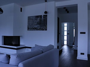 Dom w Warszawie. - Salon, styl nowoczesny - zdjęcie od Architects Van Malko