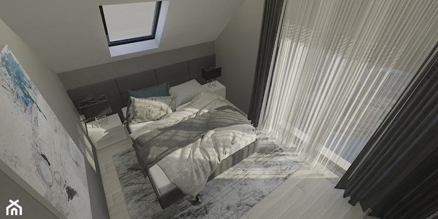 Sypialnia gościnna - Sypialnia, styl nowoczesny - zdjęcie od Architects Van Malko