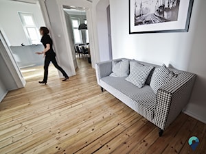 kancelaria - Średni biały hol / przedpokój, styl skandynawski - zdjęcie od BIEN STUDIO