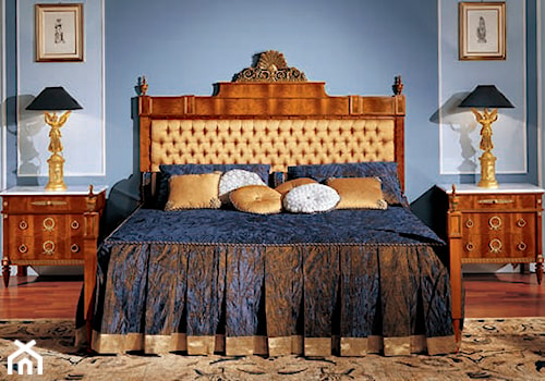 Średnia szara sypialnia, styl tradycyjny - zdjęcie od Galeria Wnętrz Art De Vivre
