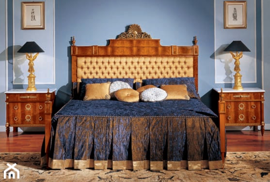 Średnia szara sypialnia, styl tradycyjny - zdjęcie od Galeria Wnętrz Art De Vivre