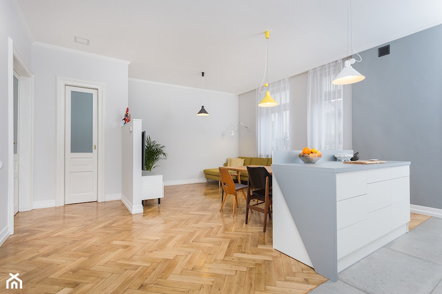 Skandynawski salon z elementami retro - zdjęcie od Och-Ach_Concept