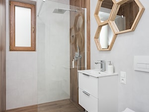 Projekt nowoczesnej łazienki w klimacie skandynawskim - zdjęcie od Och-Ach_Concept
