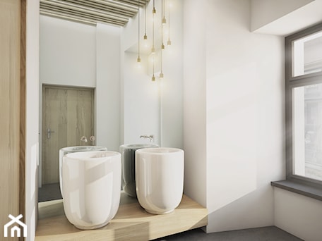 Aranżacje wnętrz - Łazienka: Minimalistyczna łazienka w stylu japońskim - Och-Ach_Concept. Przeglądaj, dodawaj i zapisuj najlepsze zdjęcia, pomysły i inspiracje designerskie. W bazie mamy już prawie milion fotografii!