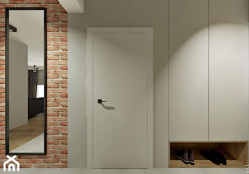rozwojowe mieszkanie - Hol / przedpokój, styl skandynawski - zdjęcie od ZIELONE studio projektowe