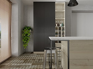 minimalistyczna kuchnia - Kuchnia, styl minimalistyczny - zdjęcie od ZIELONE studio projektowe