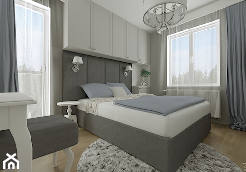 rozwojowe mieszkanie - Sypialnia, styl glamour - zdjęcie od ZIELONE studio projektowe