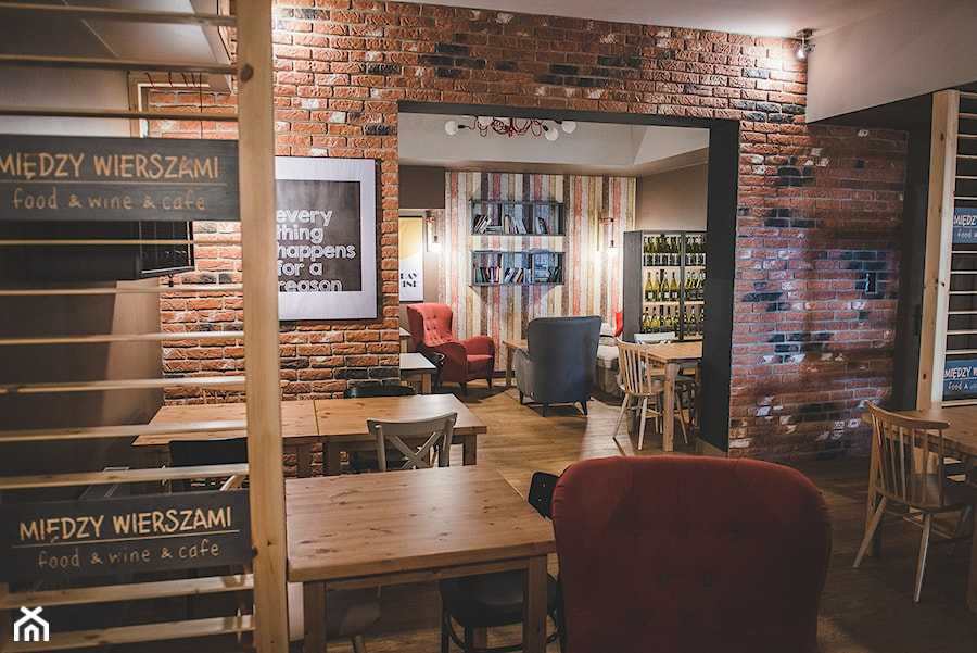 Restauracja "Między Wierszami" - Ełk - zdjęcie od ZIELONE studio projektowe