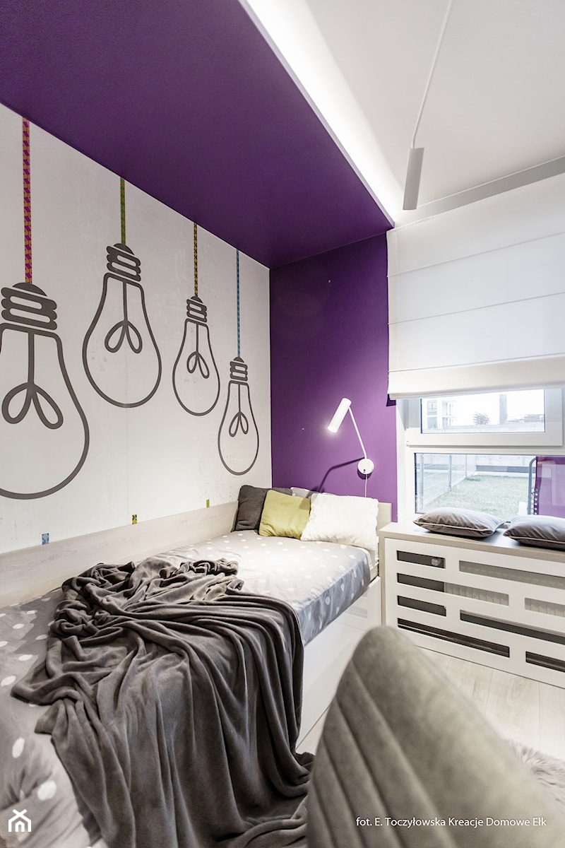 Kontrastowe mieszkanie - Pokój dziecka, styl nowoczesny - zdjęcie od ZIELONE studio projektowe