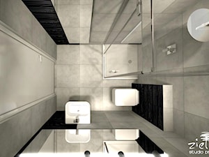 Łazienka dla gości - zdjęcie od ZIELONE studio projektowe