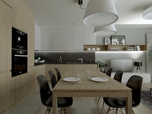 Mieszkanie nie na co dzień - Kuchnia, styl nowoczesny - zdjęcie od ZIELONE studio projektowe