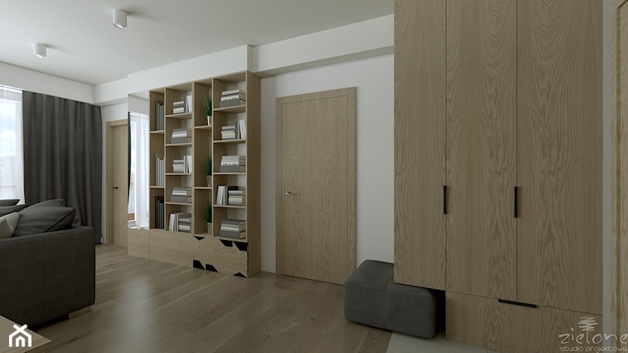 Mieszkanie nie na co dzień - Salon, styl nowoczesny - zdjęcie od ZIELONE studio projektowe