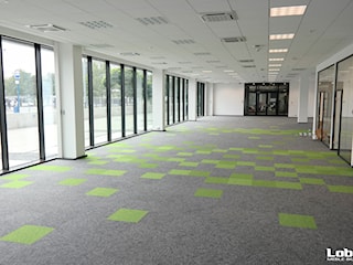Projekt podłogi w jednym z krakowskich biur - Lobos Meble Biurowe