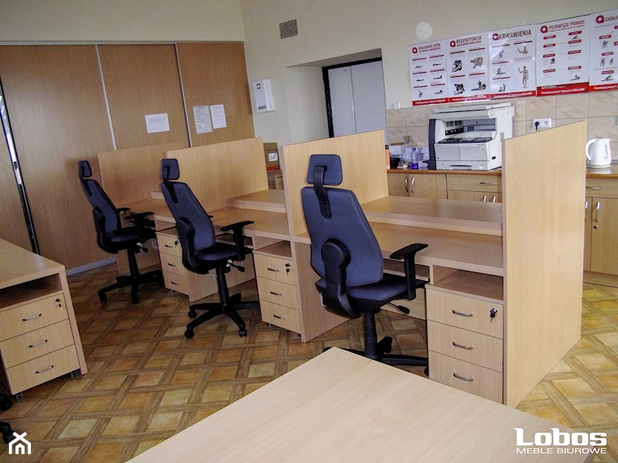 Realizacja biura dla MOPS - Lobos Meble Biurowe - zdjęcie od Lobos Meble Biurowe
