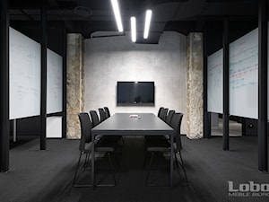 Ty też możesz mieć takie biuro! Zapraszamy do współpracy: https://lobos.pl/meble/witamy/ Zapraszam do współpracy architektów, projektantów wnętrz i designerów - oferujemy korzystne warunki współprac - zdjęcie od Lobos Meble Biurowe