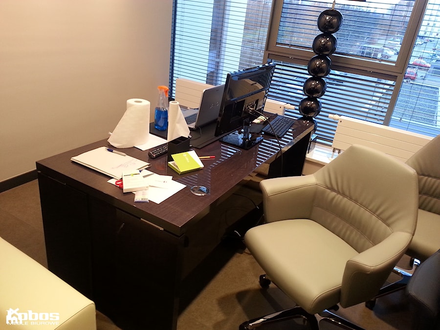 Realizacja biura dla Kancelarii Biegłych Rewidentów - Audytor - Lobos Meble - zdjęcie od Lobos Meble Biurowe