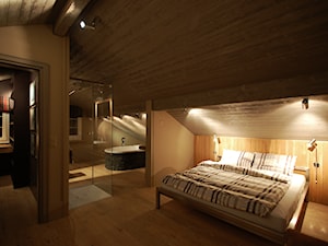Dom w górach - Sypialnia, styl nowoczesny - zdjęcie od Home England & Architects