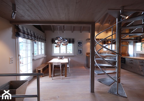 Dom w górach - Jadalnia, styl nowoczesny - zdjęcie od Home England & Architects