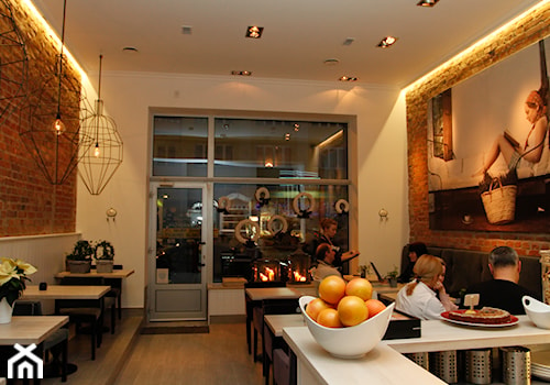 Kawiarnia Lavenda Cafe - Wnętrza publiczne - zdjęcie od Pracownia Wnętrza - przestrzeń szyta na miarę