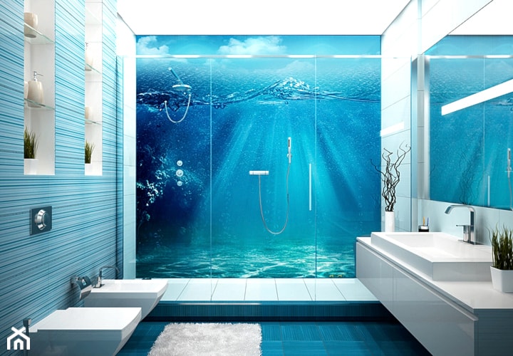 prysznic pod wodą - zdjęcie od Splash Room