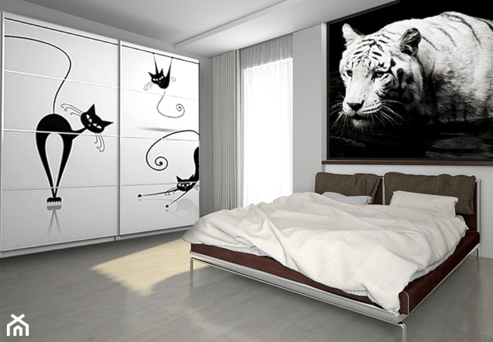 minimalistyczna sypialnia - zdjęcie od Splash Room - Homebook