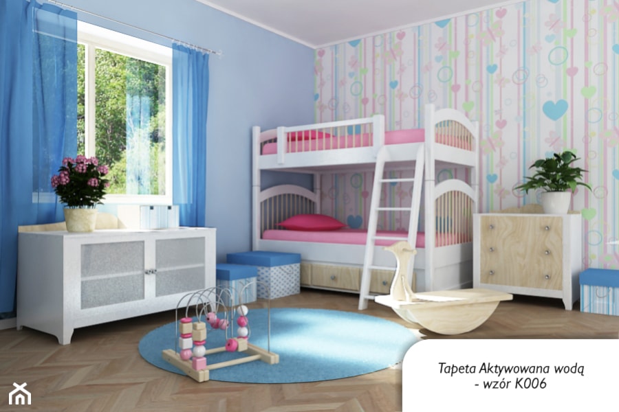 pastele w pokoju dziecka- tapeta graficzna deKEA - zdjęcie od deKEA Polska - Homebook