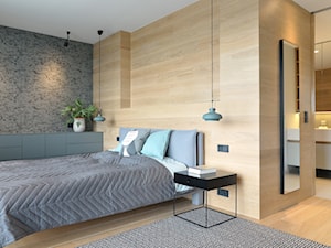 Helen's House - Średnia szara sypialnia z łazienką, styl skandynawski - zdjęcie od Ministerstwo Spraw We Wnętrzach