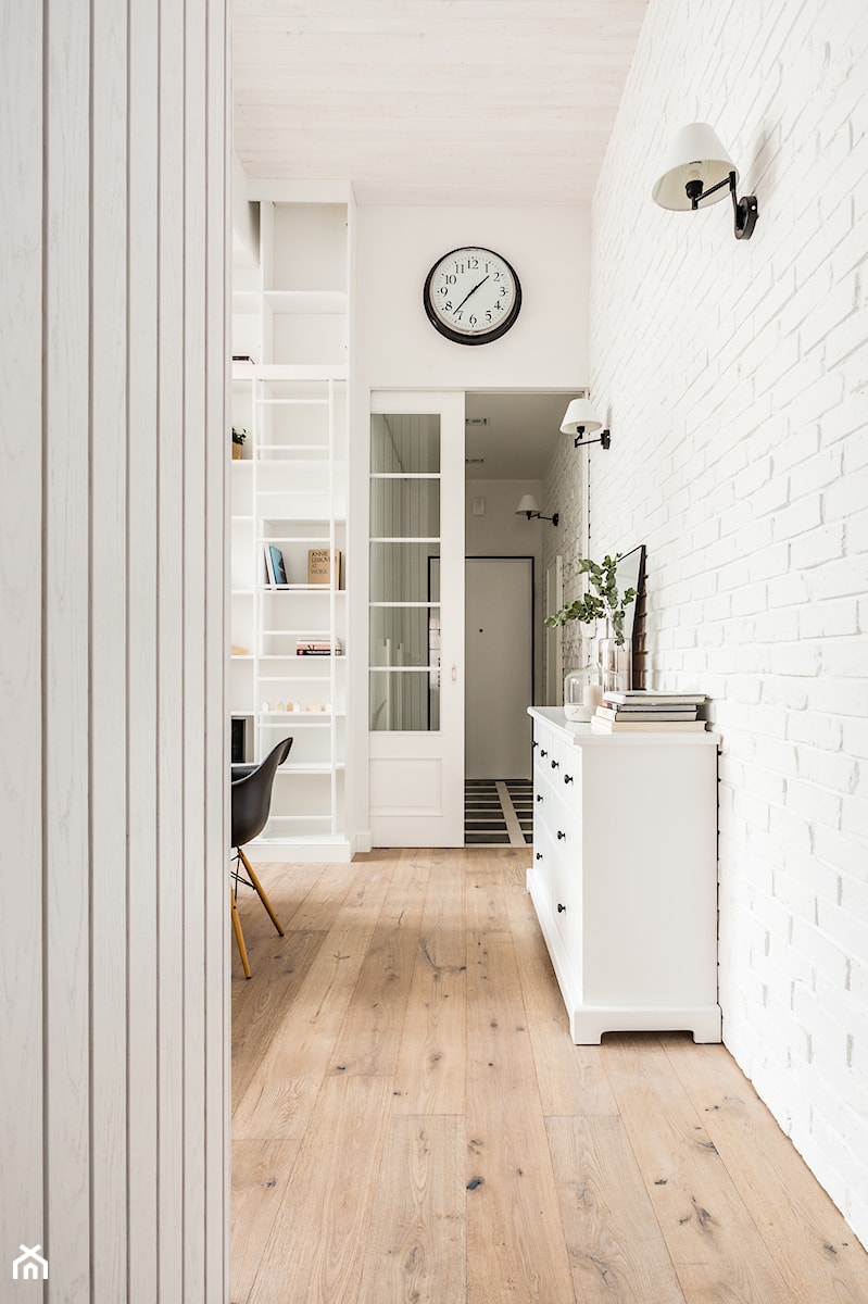 Apartament w Gdańsku - Średnia biała jadalnia, styl nowoczesny - zdjęcie od ManaDesign