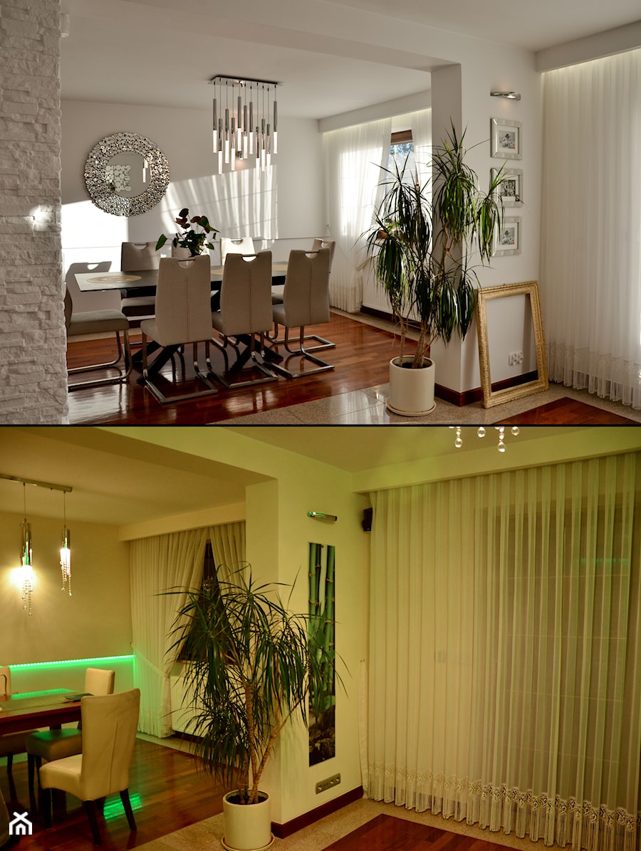 Home Staging - Gdańsk - parter domu - 50m2 - 2020 - Jadalnia, styl glamour - zdjęcie od Studio86