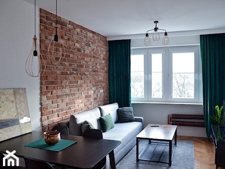 Aranżacje wnętrz - Salon: Apartament - Malbork Stare Miasto - 43m2 - 2020 - Salon, styl nowoczesny - Studio86. Przeglądaj, dodawaj i zapisuj najlepsze zdjęcia, pomysły i inspiracje designerskie. W bazie mamy już prawie milion fotografii!