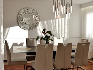 Home Staging - Gdańsk - parter domu - 50m2 - 2020 - Jadalnia, styl glamour - zdjęcie od Studio86