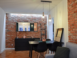 Apartament - Malbork Stare Miasto - 43m2 - 2020 - Salon, styl nowoczesny - zdjęcie od Studio86