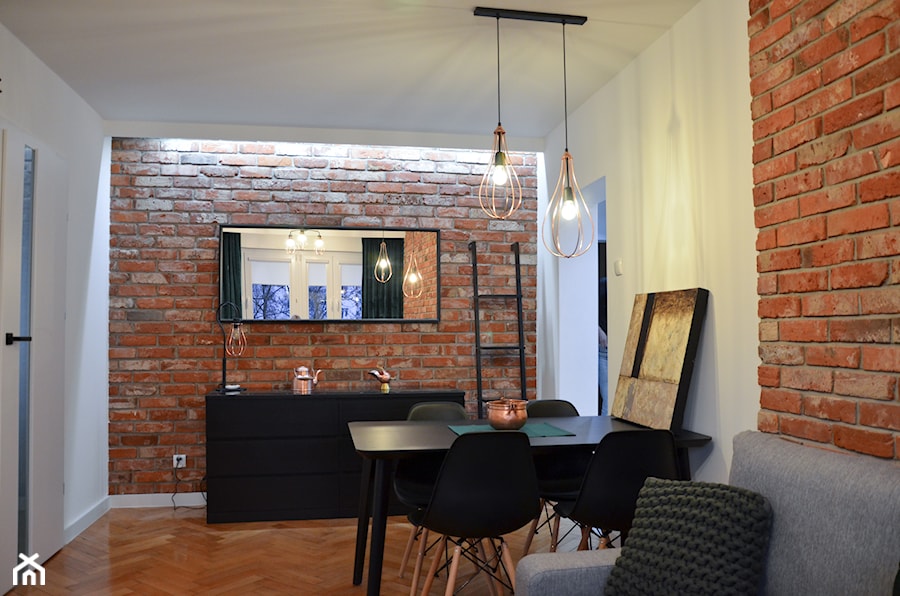 Apartament - Malbork Stare Miasto - 43m2 - 2020 - Salon, styl nowoczesny - zdjęcie od Studio86