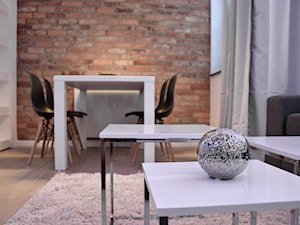 Mieszkanie - Browar Gdański - 50m2 - 2015 - Salon, styl nowoczesny - zdjęcie od Studio86
