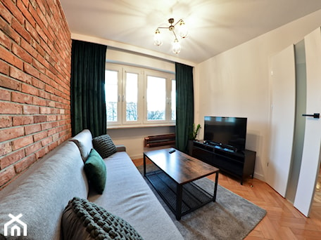 Aranżacje wnętrz - Salon: Apartament - Malbork Stare Miasto - 43m2 - 2020 - Salon, styl nowoczesny - Studio86. Przeglądaj, dodawaj i zapisuj najlepsze zdjęcia, pomysły i inspiracje designerskie. W bazie mamy już prawie milion fotografii!