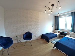 Home Staging - Marina Primore Gdańsk - 70m2 - 2019 - Sypialnia, styl nowoczesny - zdjęcie od Studio86