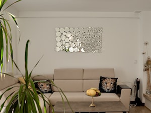 Home Staging - Gdańsk - parter domu - 50m2 - 2020 - Salon, styl glamour - zdjęcie od Studio86