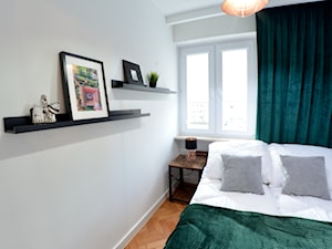 Apartament - Malbork Stare Miasto - 43m2 - 2020 - Sypialnia, styl nowoczesny - zdjęcie od Studio86