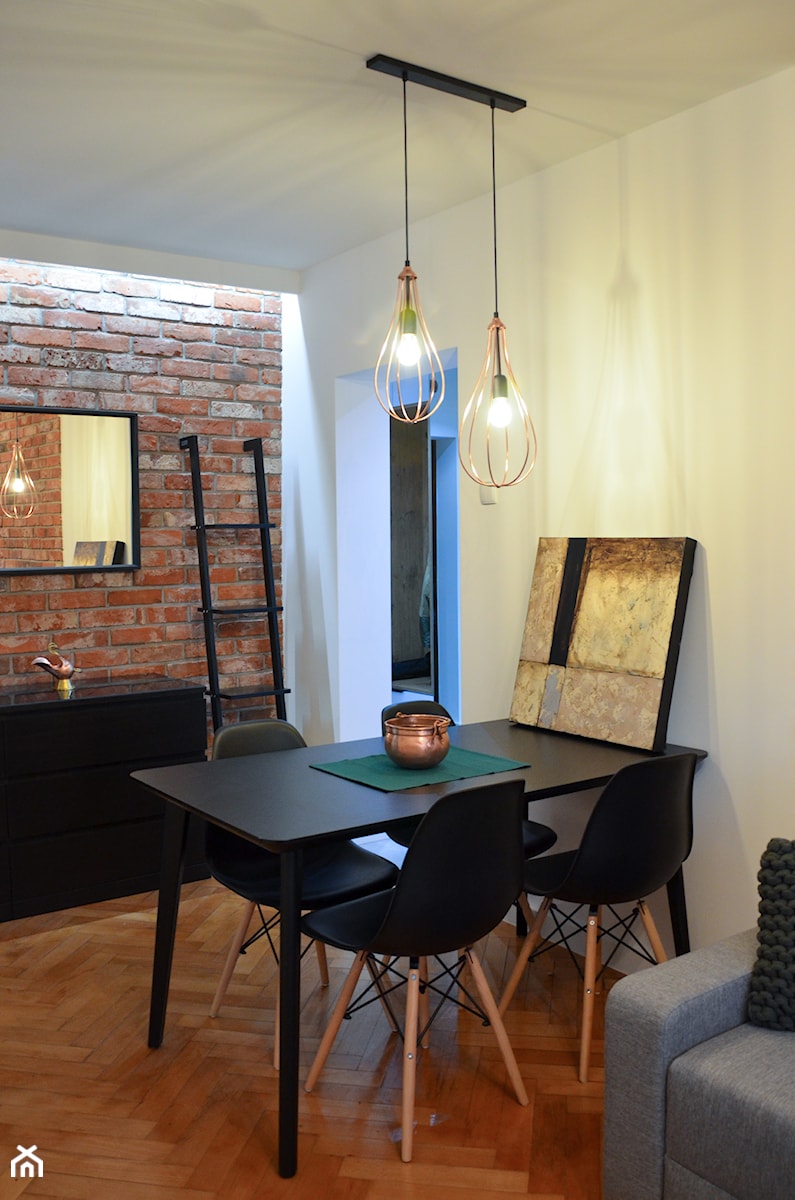 Apartament - Malbork Stare Miasto - 43m2 - 2020 - Salon, styl nowoczesny - zdjęcie od Studio86