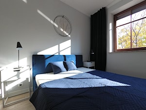 Mieszkanie wakacyjne - Krynica Morska - 44m2 - 2021 - Sypialnia, styl nowoczesny - zdjęcie od Studio86