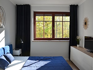 Mieszkanie wakacyjne - Krynica Morska - 44m2 - 2021 - Sypialnia, styl nowoczesny - zdjęcie od Studio86