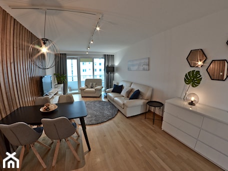 Aranżacje wnętrz - Salon: Home Staging - Marina Primore Gdańsk - 70m2 - 2019 - Salon, styl nowoczesny - Studio86. Przeglądaj, dodawaj i zapisuj najlepsze zdjęcia, pomysły i inspiracje designerskie. W bazie mamy już prawie milion fotografii!